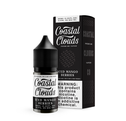 Coastal Clouds Salt Nic - Iced Mango Berries - 30ml