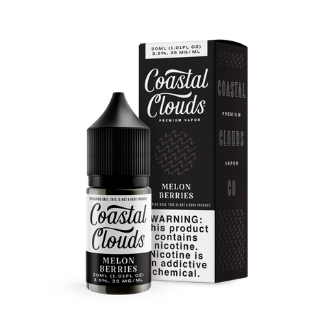 Coastal Clouds Salt Nic - Melon Berries - 30ml