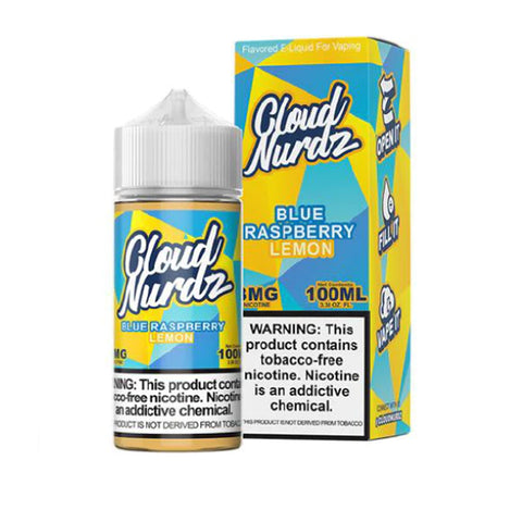 Cloud Nurdz - Blue Raspberry Lemon - 100ml - VapinUSA