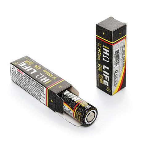 Hohm Tech Hohm Life 18650 - 3077mAh 36.3A - Battery - VapinUSA