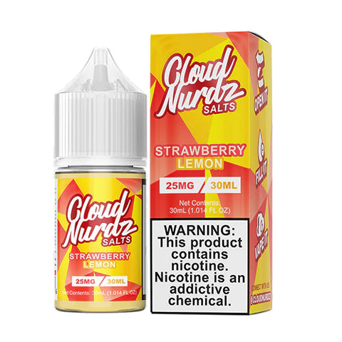 Cloud Nurdz Salts - Strawberry Lemon - 30ml