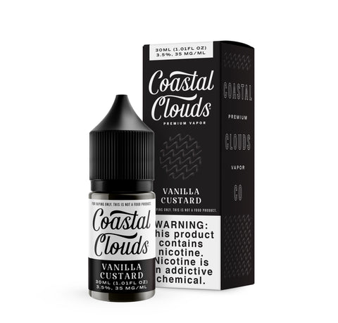 Coastal Clouds TFN Salt Nic - Vanilla Custard - 30ml